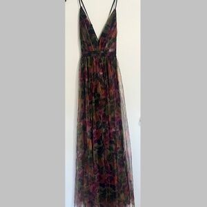Glamorous floral  flowy maxi dress - Medium